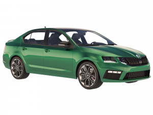Skoda Octavia A7 RS 2017 3D-Modell