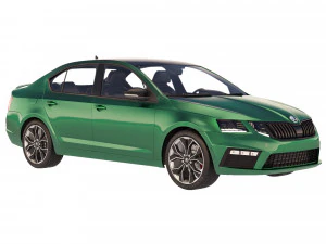 Skoda Octavia A7 RS 2017 3D Model