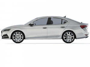 Skoda Octavia A8 2020 3D 모델