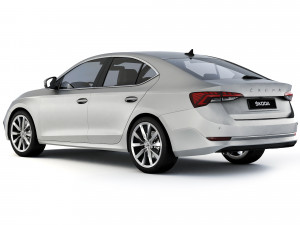 Skoda Octavia A8 2020 3D 모델