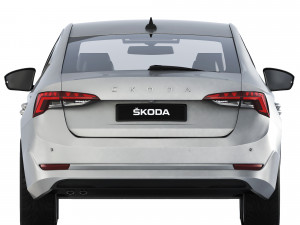 Skoda Octavia A8 2020 3D 모델