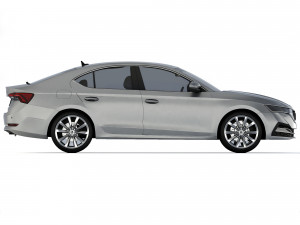 Skoda Octavia A8 2020 3D 모델