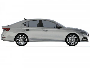 Skoda Octavia A8 2020 3D Model