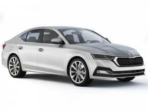 Skoda Octavia A8 2020 3D 모델