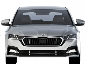 Skoda Octavia A8 2020 3D 모델