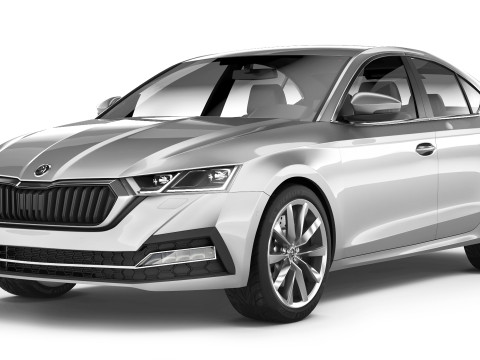 Skoda Octavia A8 2020 3D 模型