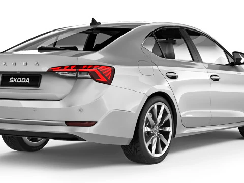 Skoda Octavia A8 2020 3D Model