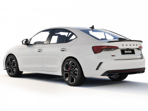 Skoda Octavia A8 RS 2020 3D 모델
