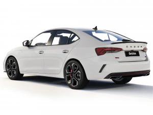 Skoda Octavia A8 RS 2020 3D Model