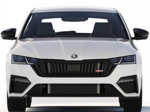 Skoda Octavia A8 RS 2020 3D 모델