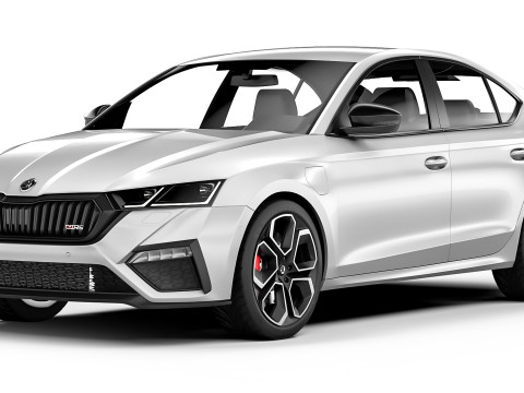 Skoda Octavia A8 RS 2020 3D Model