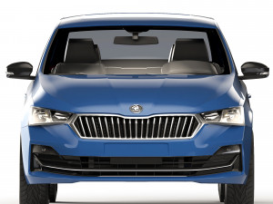 Skoda Rapid CN-spec sedan 2020 3D Model
