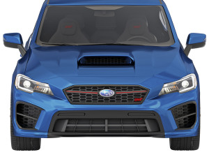 Subaru WRX STI 2019 3D Model