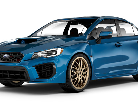 Subaru WRX STI 2019 3D Model