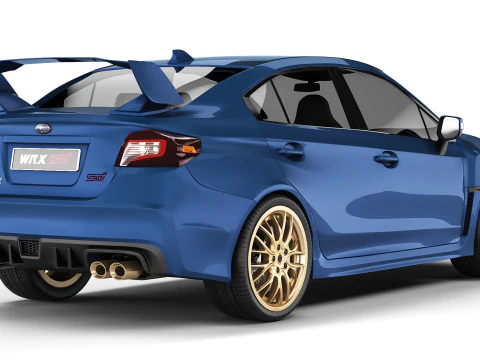 Subaru WRX STI 2019 3D Model