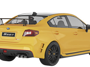 Subaru WRX STi S207 2016 3D Model