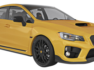 Subaru WRX STi S207 2016 3D Model