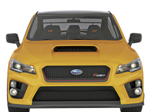 Subaru WRX STi S207 2016 3D Model