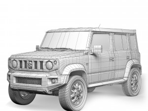 Suzuki Jimny 5-Door 2023 Modelo 3D
