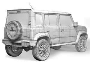 Suzuki Jimny 5-Door 2023 3D Model