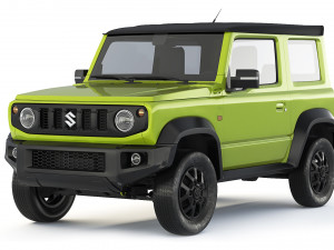 Suzuki Jimny 2019 3D Model