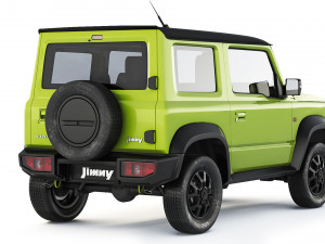 Suzuki Jimny 2019 3D Model