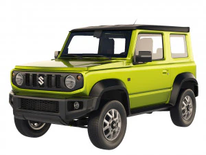 스즈키 짐니 2019 3D 모델