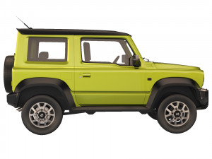 Suzuki Jimny 2019 3D Model