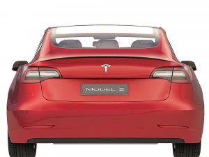 Производительность Tesla Model 3 2022 года 3D Модель