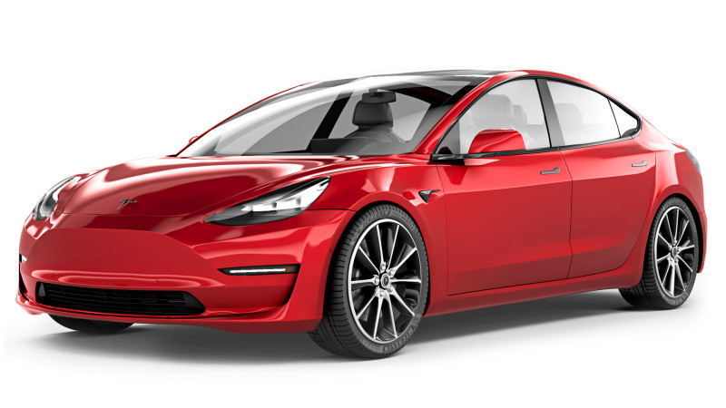 Tesla Model 3 Performance 2022 3D 모델 .c4d .max .obj .3ds .fbx .stl .blend 