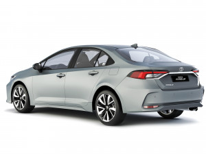 Toyota Corolla 2019 3D 模型