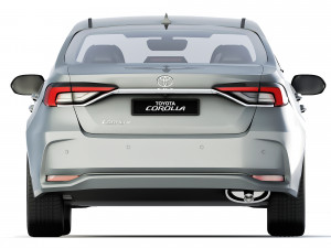 Toyota Corolla 2019 3D 模型