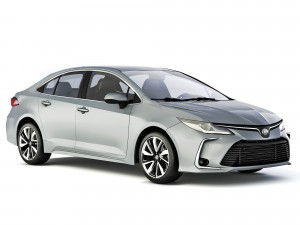 Toyota Corolla 2019 3D 模型