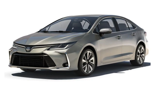 Toyota Corolla 2019 3D Model .c4d .max .obj .3ds .fbx .stl .blend 