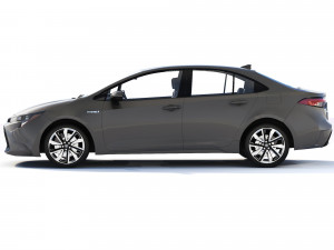 Toyota Corolla Hybrid 2020 3Dモデル