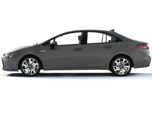 Toyota Corolla Hybrid 2020 3D Model