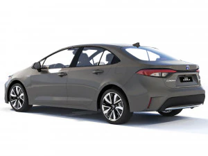 Toyota Corolla Hybrid 2020 3D Model