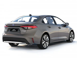 Toyota Corolla Hybrid 2020 3D Model