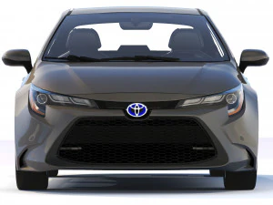 Toyota Corolla Hybrid 2020 3D Model