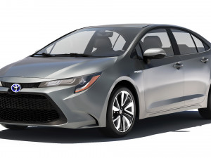 Toyota Corolla Hybrid 2020 Modèle 3D