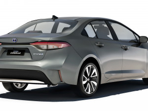 Toyota Corolla Hybrid 2020 3Dモデル