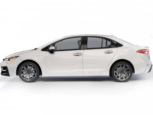 Toyota Corolla XSE 2020 3D Model