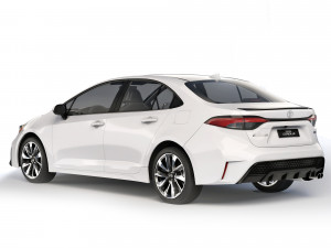 Toyota Corolla XSE 2020 3D Модель