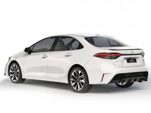 Toyota Corolla XSE 2020 3D Model