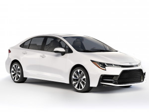 Toyota Corolla XSE 2020 3D Модель