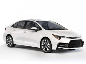 Toyota Corolla XSE 2020 3D Model