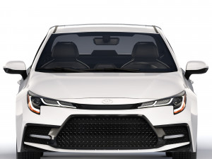 Toyota Corolla XSE 2020 3D Модель