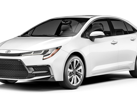Toyota Corolla XSE 2020 3D Model