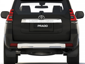 Toyota Land Cruiser Prado 2018 3D 模型