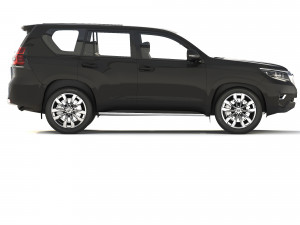 Toyota Land Cruiser Prado 2018 3D 模型